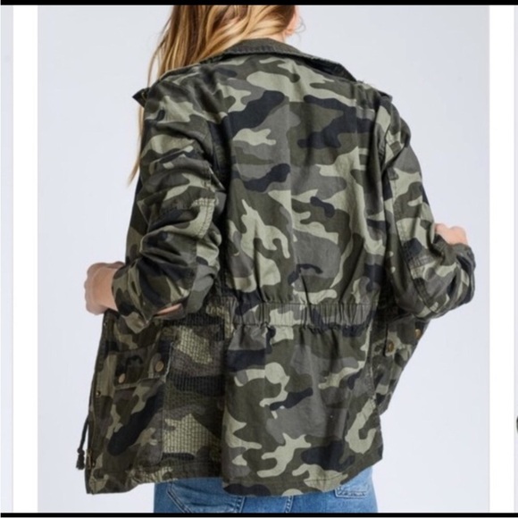 Camo Print Jacket M/L - Picture 4 of 6